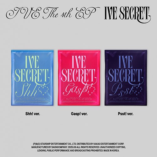 IVE - 4th Mini Album 'IVE SECRET' (Standard ver.)