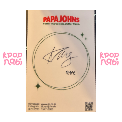 [PC] IVE - Yujin 'IVE x PAPA JOHNS' ROUND 3