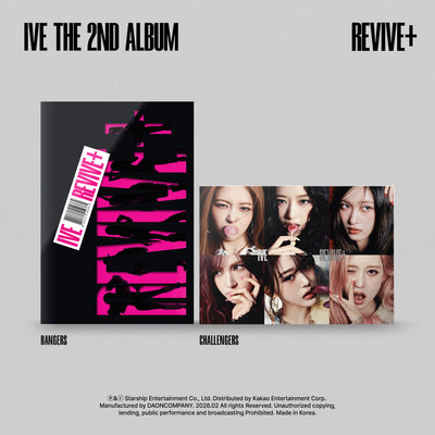 [applemusic POB] IVE - The 2nd Album 'REVIVE+' (BANGERS / CHALLENGERS ver.)