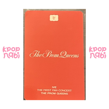 [PC] IVE - Gaeul 'The Prom Queen' 1st Fan Concert RANDOM PHOTOCARD PACK
