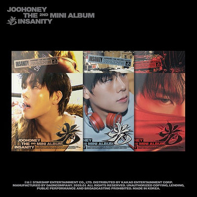 JOOHONEY (MONSTA X) - 2nd Mini Album 'INSANITY'