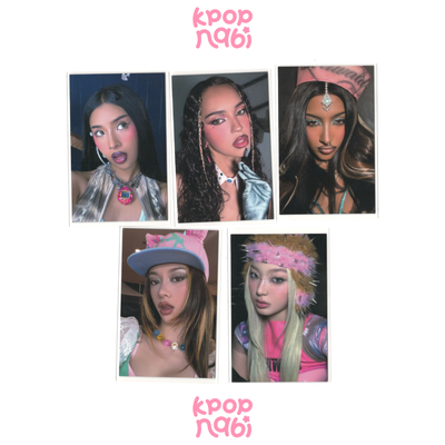 [PC] KATSEYE - 'PINKY UP' BROADCAST CARDS