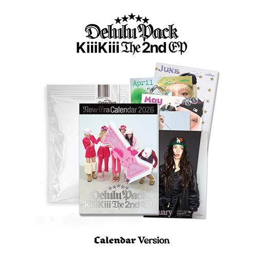 KiiiKiii - 2nd Mini Album 'Delulu Pack' (Calendar ver.)