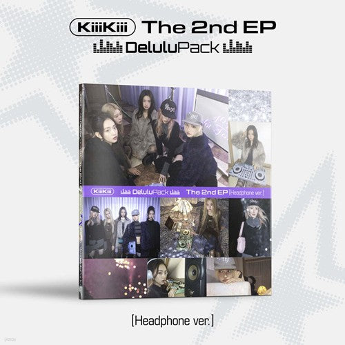 KiiiKiii - 2nd Mini Album 'Delulu Pack' (Headphone ver.)