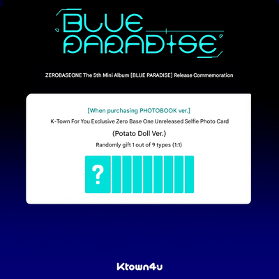 ZEROBASEONE - 5th Mini Album 'BLUE PARADISE'