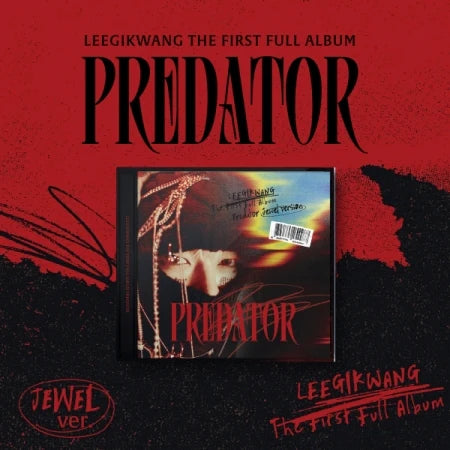 LEE GI KWANG - 1st Album 'Predator' (Jewel Case ver.)