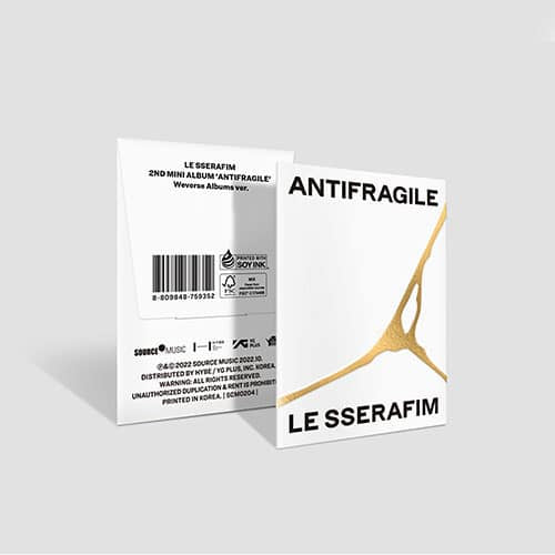 LE SSERAFIM – 2nd Mini Album 'ANTIFRAGILE' (Weverse ver.)