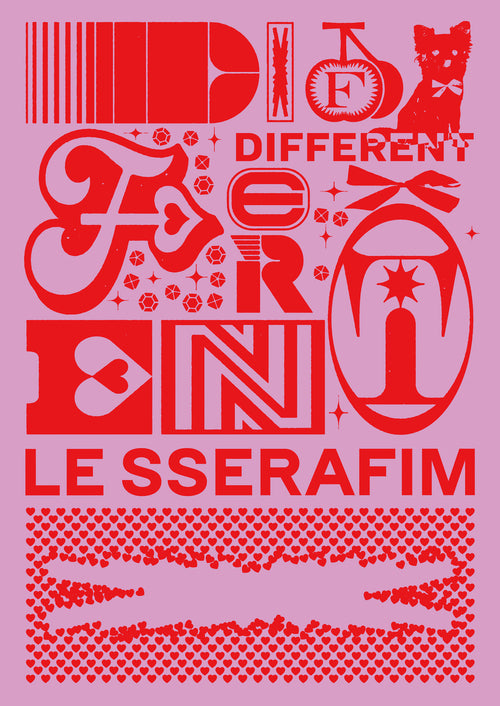 LE SSERAFIM - 4th Japan Single 'DIFFERENT' (NOSTALGIC YLANG ver.)