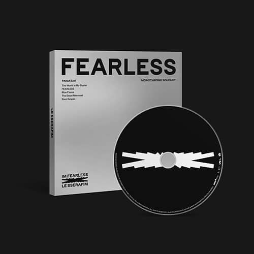 LE SSERAFIM - 1st Mini Album 'FEARLESS' (Monochrome Bouquet ver.)