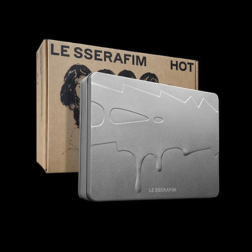 LE SSERAFIM - 5th Mini Album 'HOT' (TIN CASE ver.)