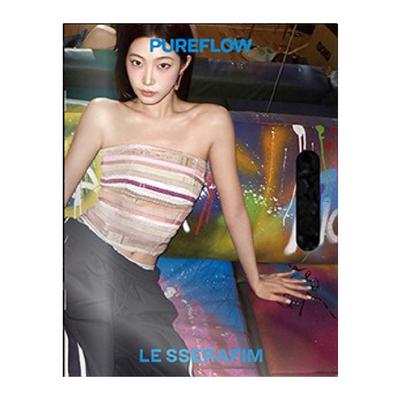[MAKESTAR POB] LE SSERAFIM - 2nd Album 'PUREFLOW pt.1' (Compact ver.)