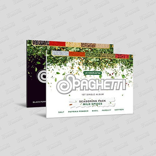 LE SSERAFIM - 1st Single Album 'SPAGHETTI' (Weverse ver.)