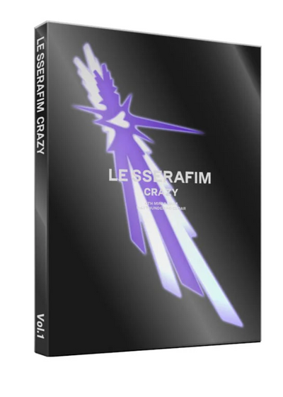 LE SSERAFIM - 4th Mini Album 'CRAZY'