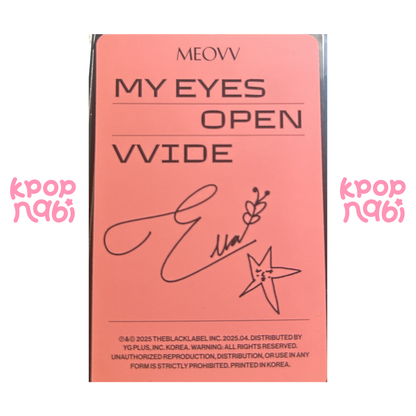 [PC] MEOVV - Ella 'MY EYES OPEN VVIDE' (Standard ver.) GRILL ver.