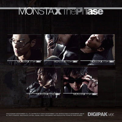 MONSTA X - 14th Album 'THE PHASE' (DIGIPACK ver.)