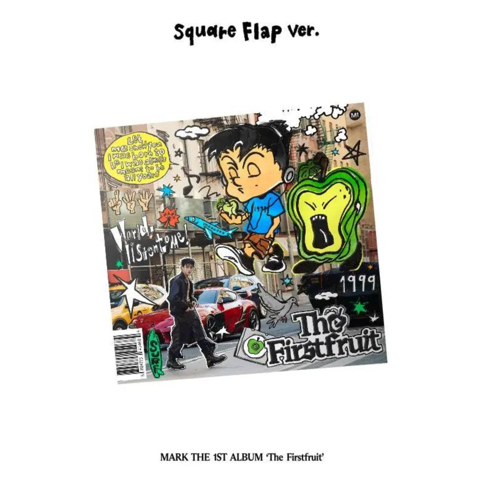 MARK (NCT) - 1st Album 'The Firstfruit' (Square Flap ver.)