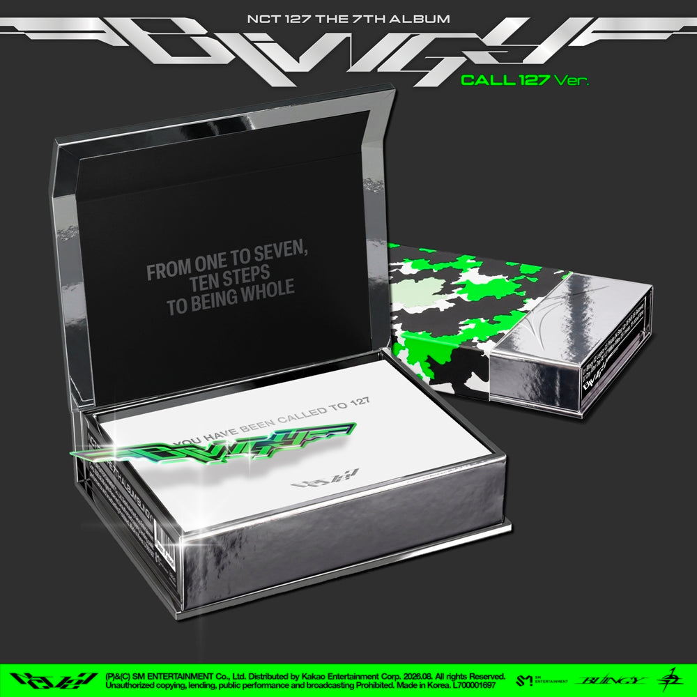 NCT 127 - 7th Album 'BLINGY' (CALL 127 Ver.) (Smart Album)