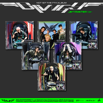 NCT 127 - 7th Album 'BLINGY' (JET Poster ver.)
