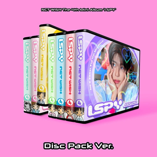 NCT WISH - 4th Mini Album 'I SPY' (Disc Pack ver.)