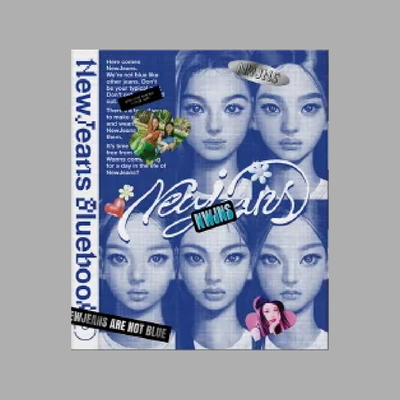 NewJeans - 1st EP Album 'New Jeans' (Bluebook ver.)