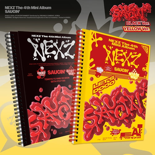 NEXZ – 2nd Mini Album "SAUCIN'"