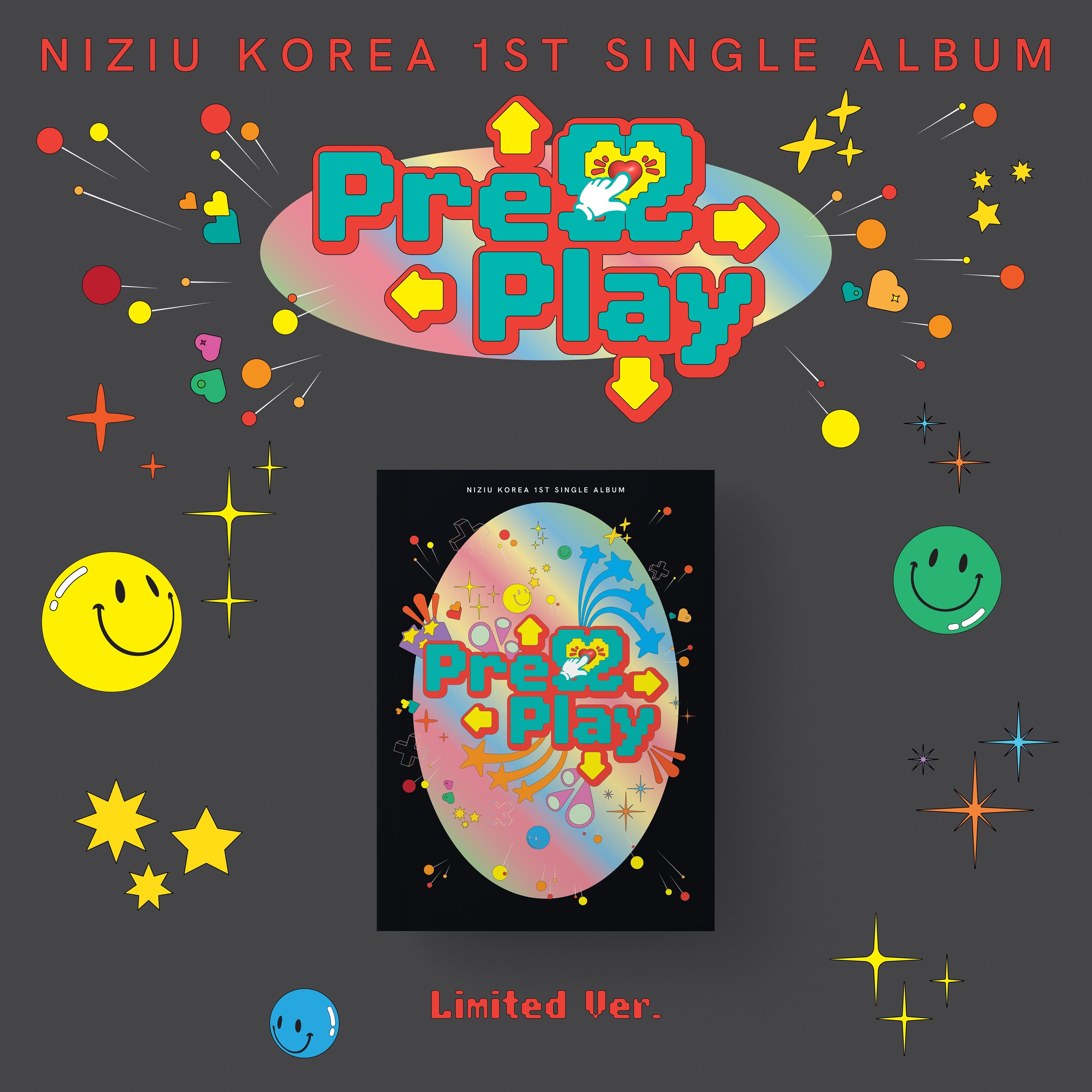 NiziU - 1st Single Album 'Press Play' (Limited ver.)