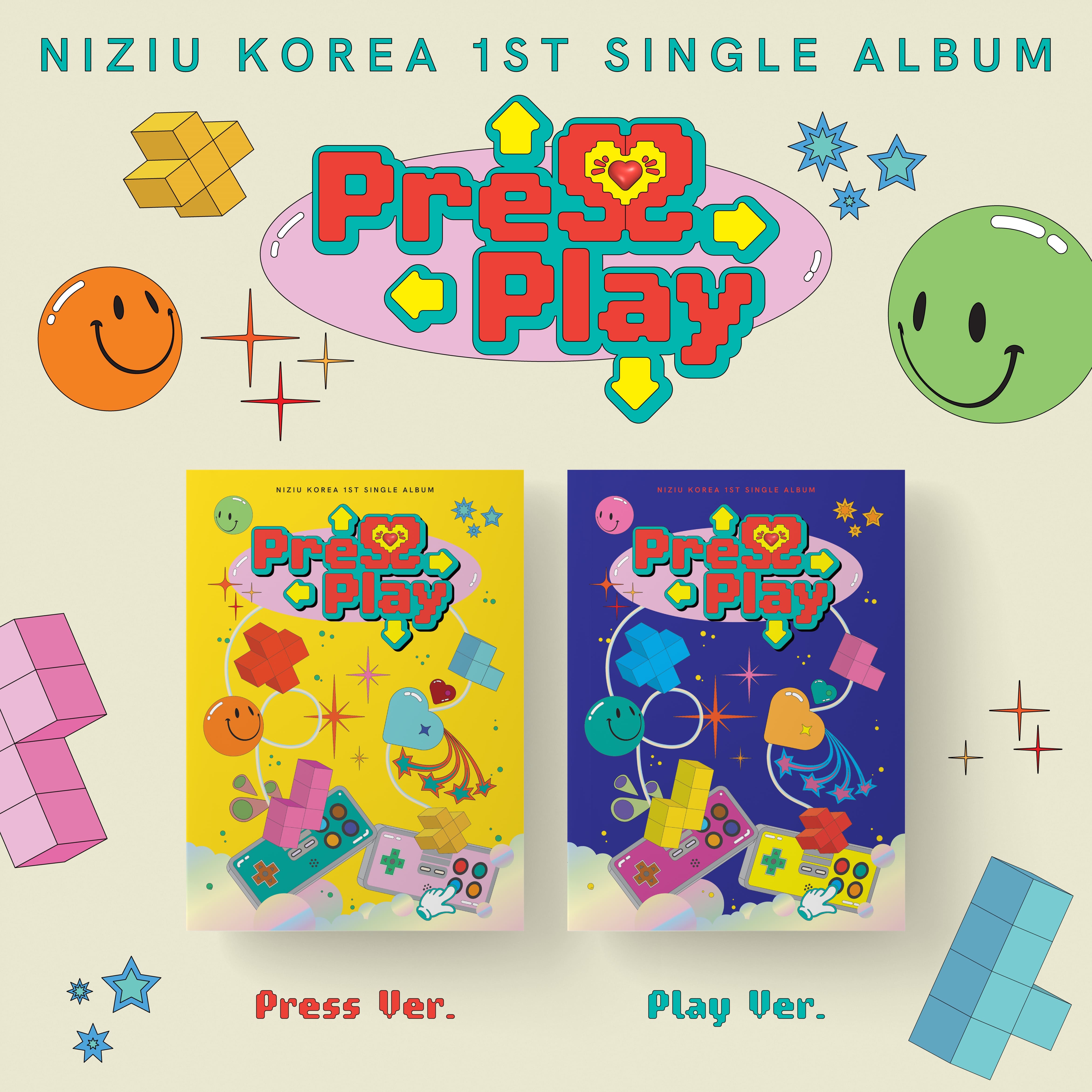 NiziU - 1st Single Album 'Press Play'