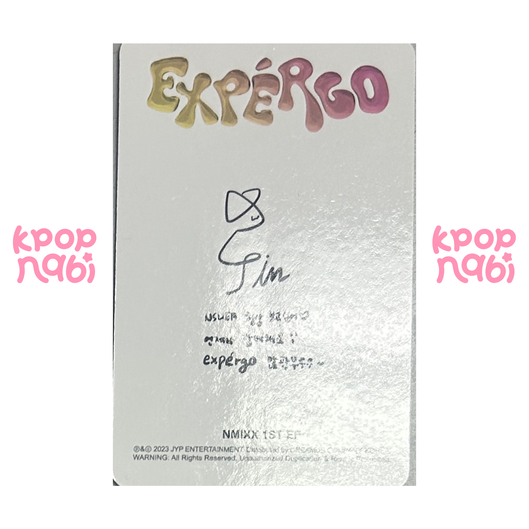 [PC] NMIXX - Kyujin 'expérgo' (Limited ver.)