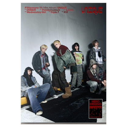 [PRE-ORDER] P1Harmony - 9th Mini Album 'UNIQUE' (Photobook ver.)