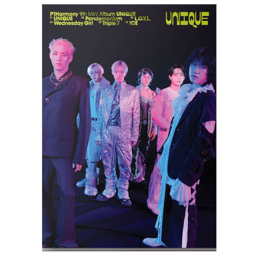 [PRE-ORDER] [applemusic POB] P1Harmony - 9th Mini Album 'UNIQUE' (Photobook ver.)