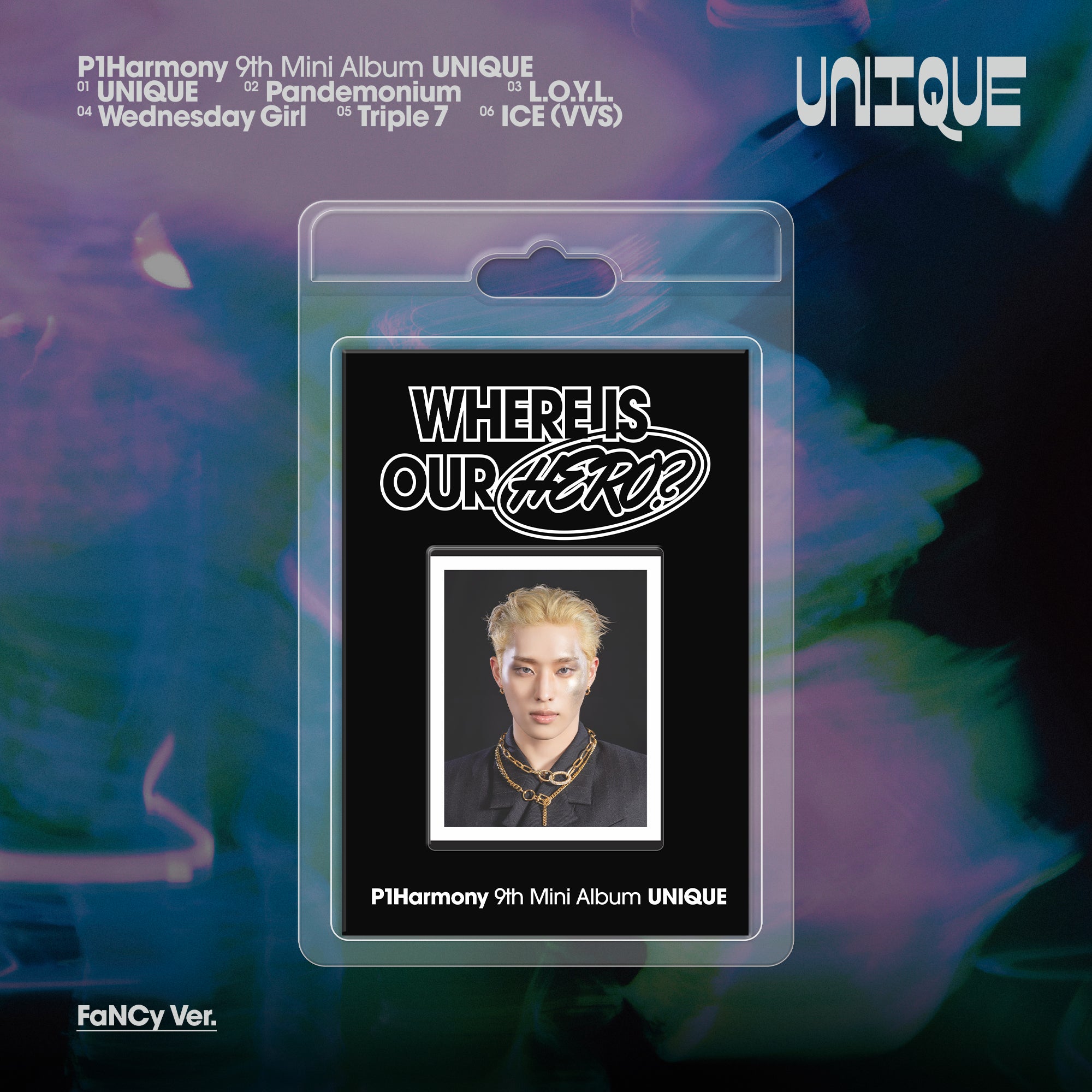 [PRE-ORDER] P1Harmony - 9th Mini Album 'UNIQUE' (FaNCY ver.) (PLVE ver.)