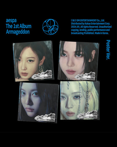 aespa - The 1st Album 'Armageddon' (Poster ver.)