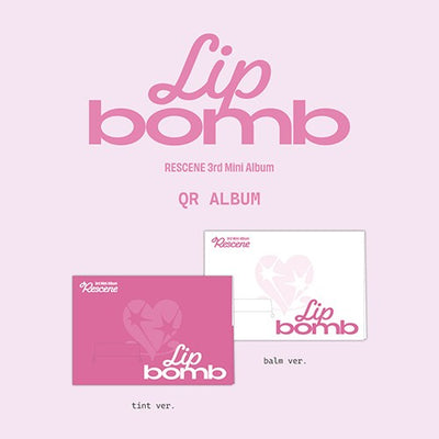 RESCENE - 3rd Mini Album 'lip bomb' (Photocard ver.) QR ALBUM