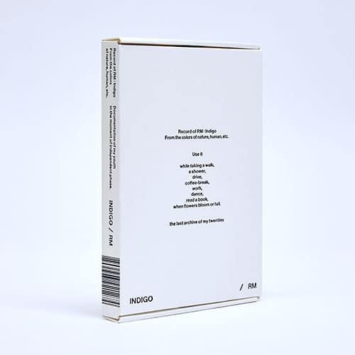RM (BTS) - 1st Album 'Indigo' (Book Edition)