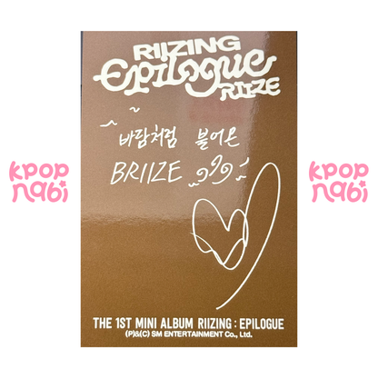[PC] RIIZE - Sungchan 'RIIZING : Epilogue' (Travel Bag ver.)