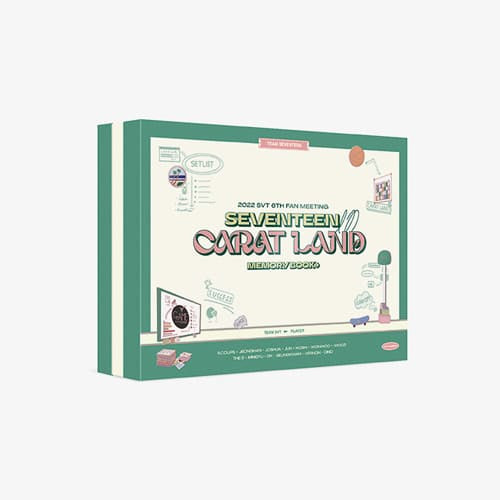 SEVENTEEN - 2022 MEMORY BOOK + DVD 'SEVENTEEN in CARAT LAND'