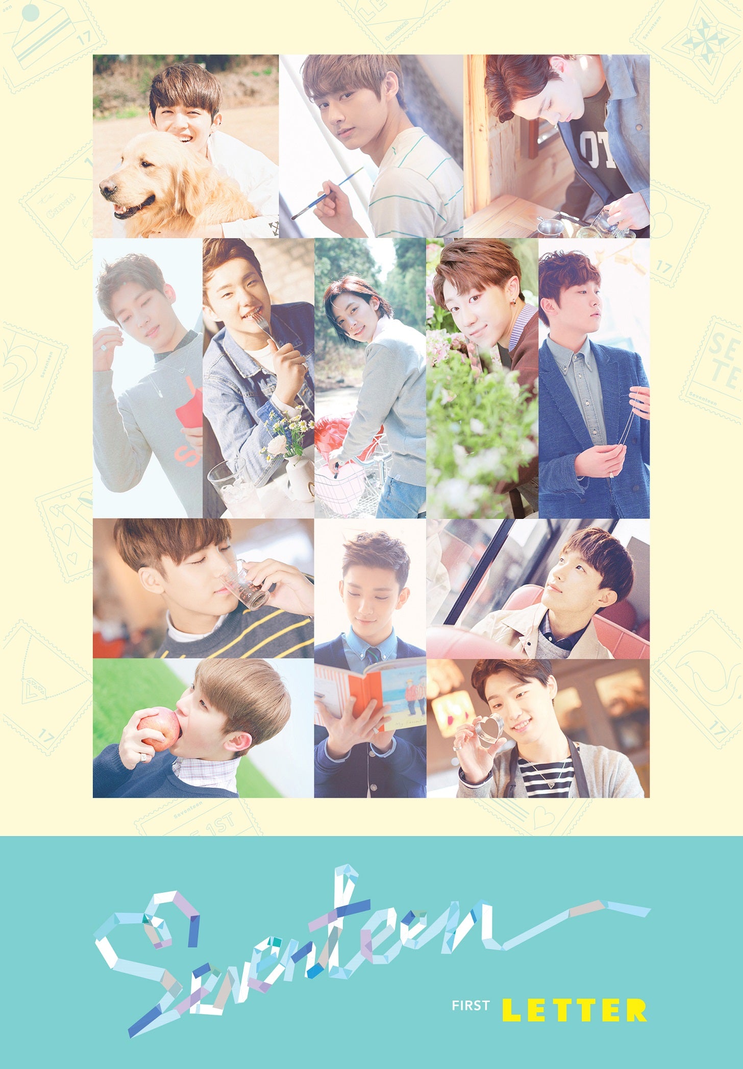 SEVENTEEN - 1st Album 'First Love & Letter'