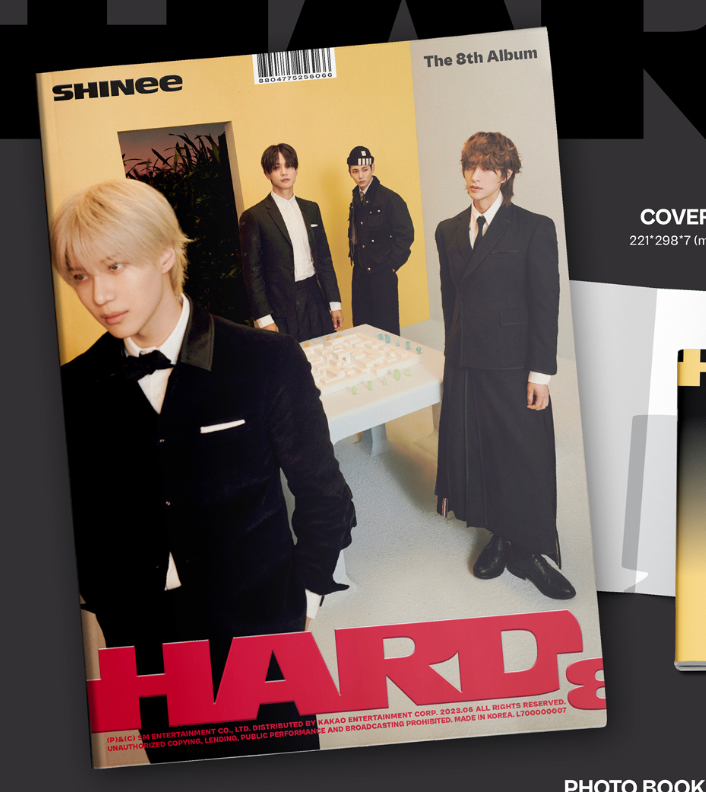 SHINee - 8th Album 'HARD' (Photobook ver.)