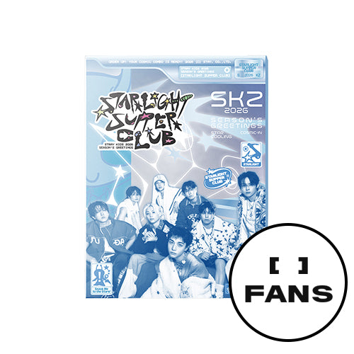 [PRE-ORDER] [FANS SHOP POB] Stray Kids - 2026 Season's Greetings 'STARLIGHT SUPPER CLUB'