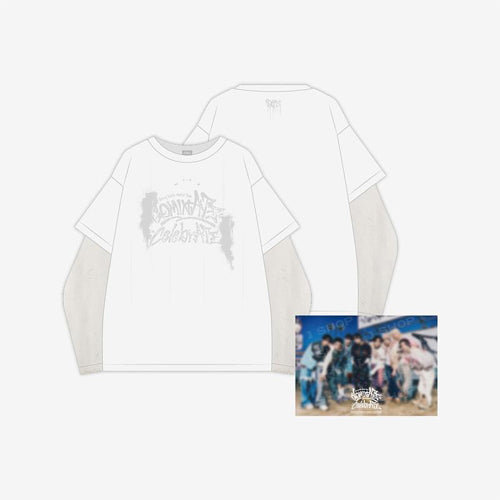 [PRE-ORDER] Stray Kids - LAYERED LONG SLEEVE / dominATE : celebrATE MD / Official Merchandise