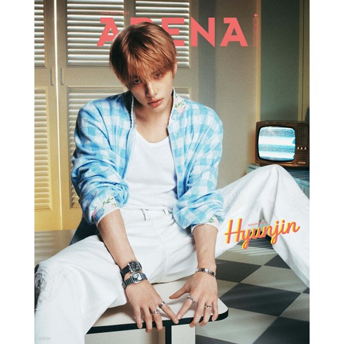 Stray Kids - Arena Homme+ Korea Magazine June 2025 : Stray Kids Hyunjin (B ver.)