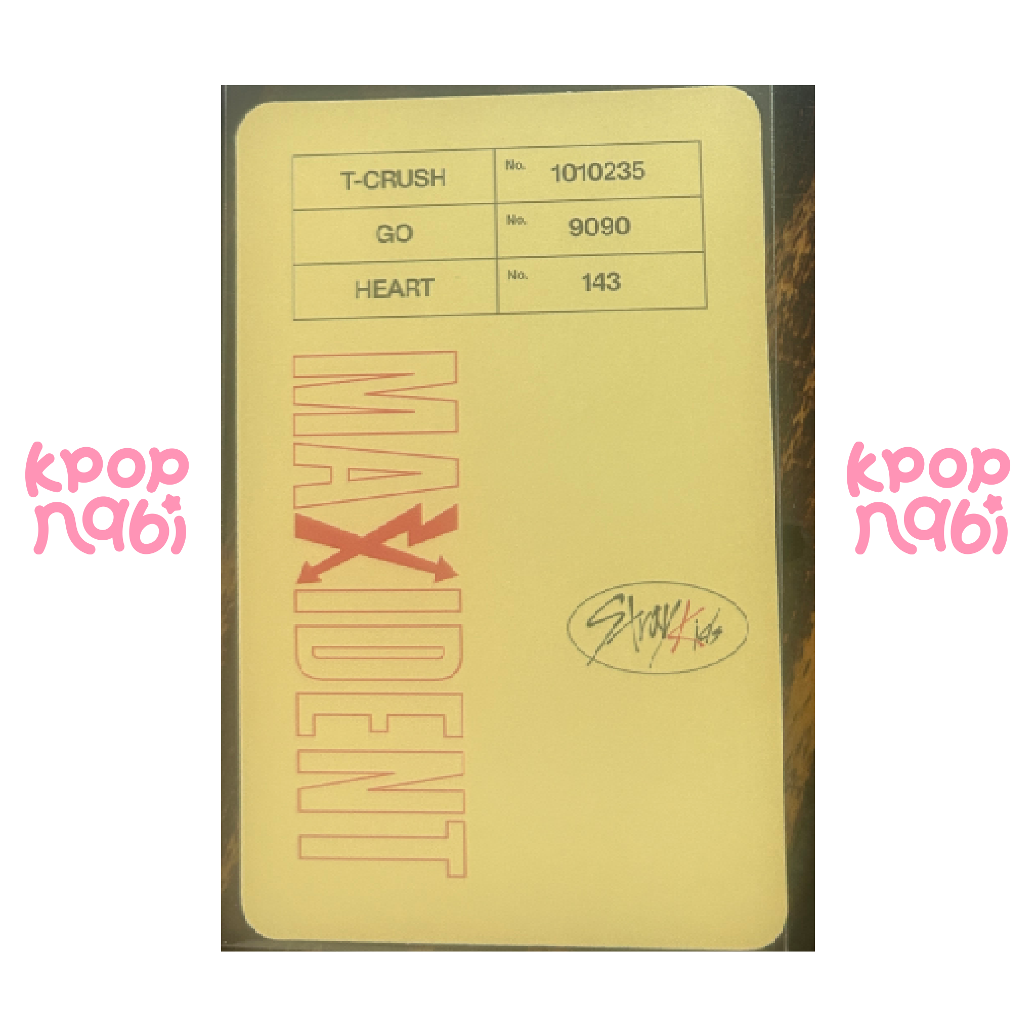 [PC] Stray Kids - Changbin 'MAXIDENT' (Case ver.)