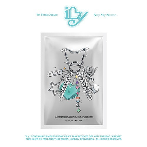 SAY MY NAME - 1st Single Album 'iLy' (KEY RING ver.)