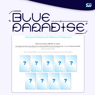 ZEROBASEONE - 5th Mini Album 'BLUE PARADISE' (ZEROSE Ver.)