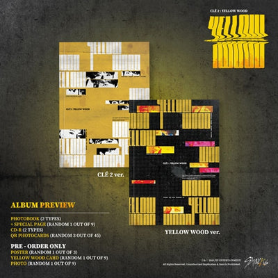 Stray Kids - Special Album 'Cle 2 : Yellow Wood' (Standard ver.)