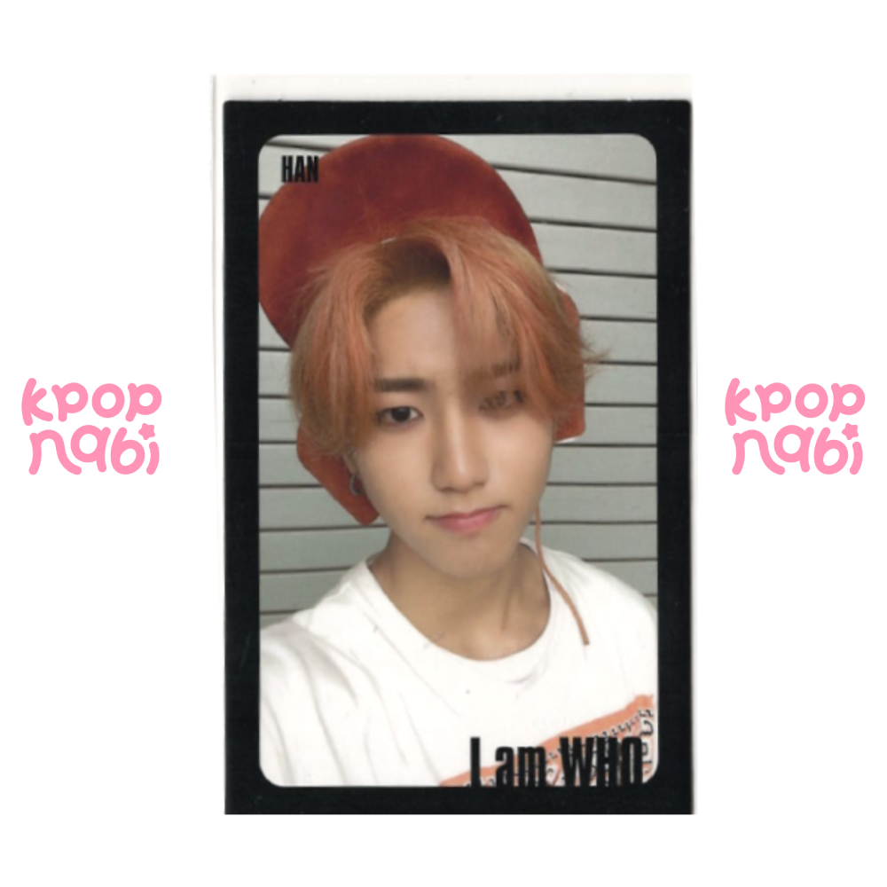 [PC] Stray Kids - Han 'I am WHO' (Standard ver.) BLACK BORDER ver.