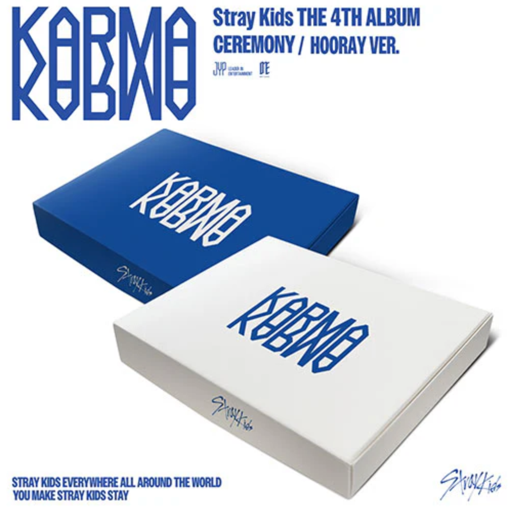 [PRE-ORDER] [JYP FANS POB] Stray Kids - 4th Album 'KARMA' (Standard ver.)