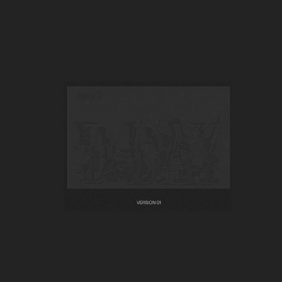 Agust D - 1st Album 'D-DAY'