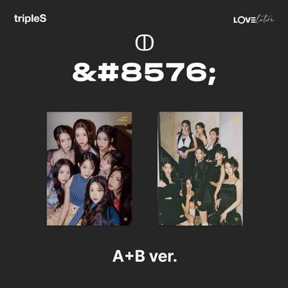tripleS (LOVElution) - 1st Mini Album 'MUHAN'