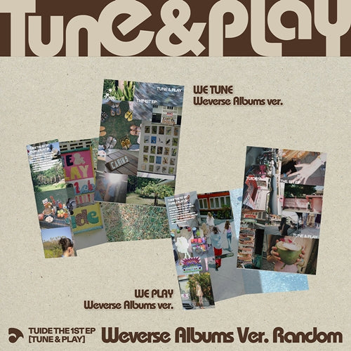 TUIDE – 1st Mini Album 'TUNE & PLAY' (Weverse ver.)